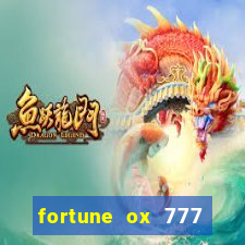 fortune ox 777 fortuna 77